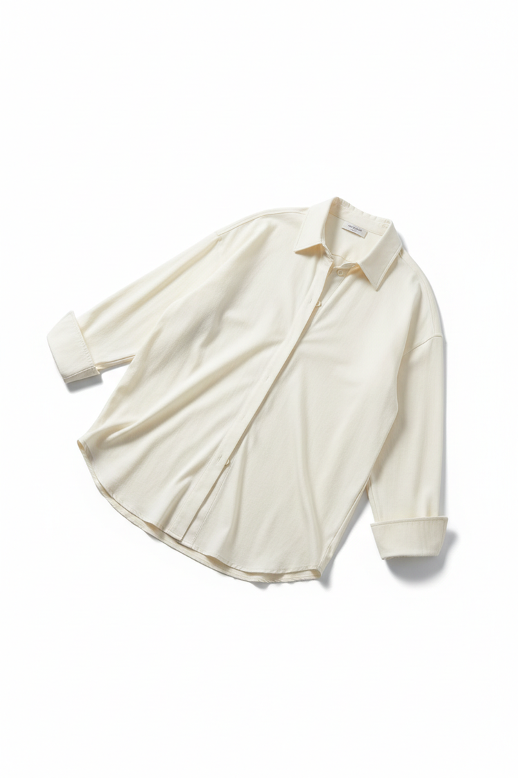 Premium Cotton Relaxed Shirt